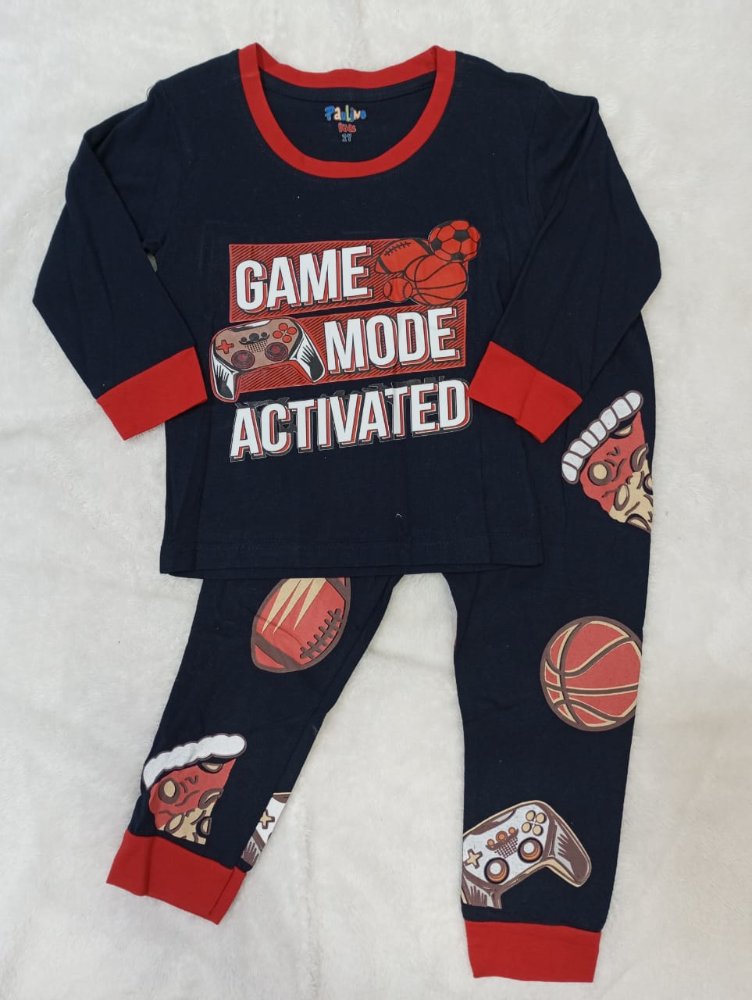 P099 PIJAMA PAULINO KIDS GAME MODE NIÑO