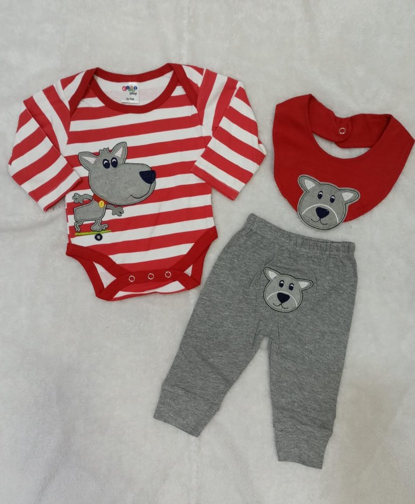 DC1158 CONJUNTO KINDER PLAY PERRO RALLAS