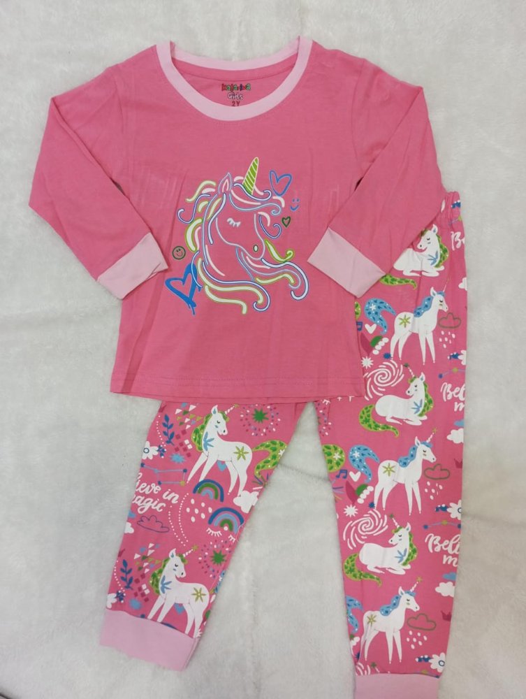 P104 PIJAMA KATARINA GIRLS UNICORNIO