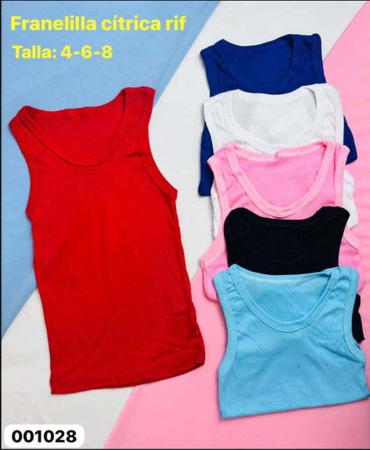 FRANELILLAS (Talla grande)