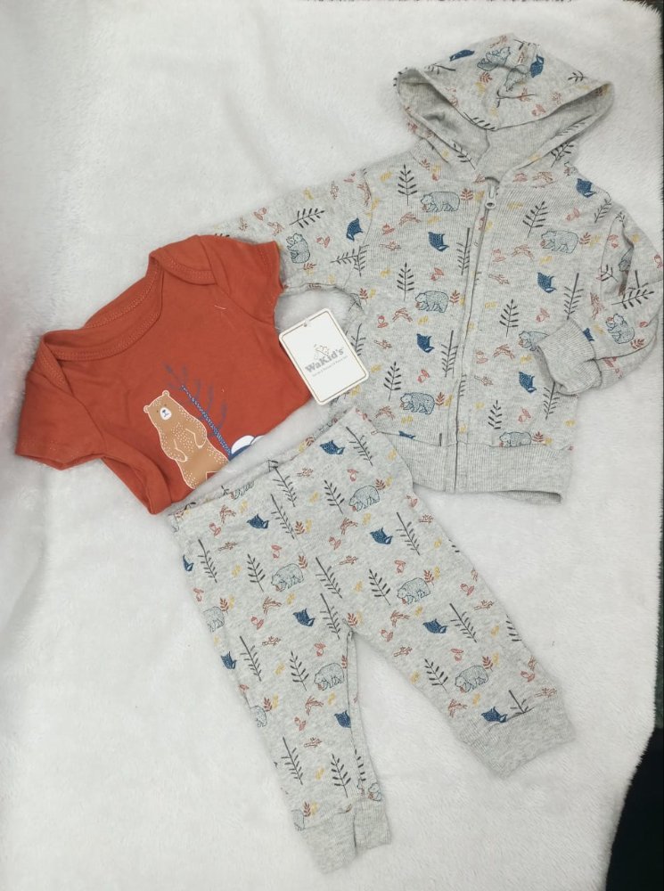 R-90949 SET BODY+CHAQ+PANT. P/BEBE NIÑO