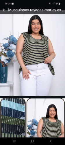 Musculosa raya especial
