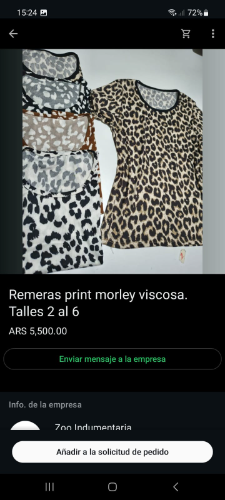 Remera print morley 2 al 6
