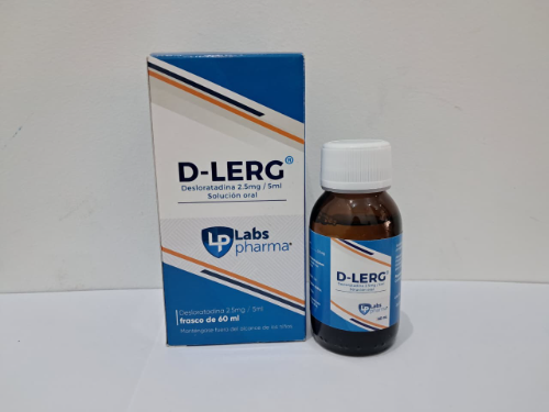 D-LERG (DESLORATADINA) 2.5MG/5ML SUSP *60ML*