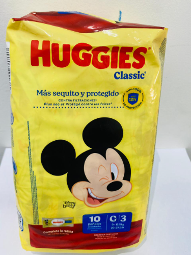 HUGGIES CLASSIC MINI G3 *10UNI*