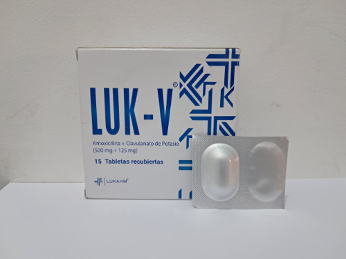 LUK V TAB 500+125MG (CAJA AZUL)