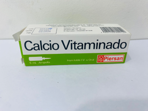 CALCIO VITAMINADO AMP *5ML*