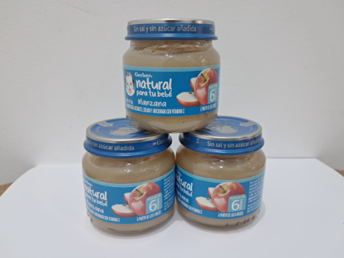 PAPILLA AGU BABY MANZANA (VIDRIO)