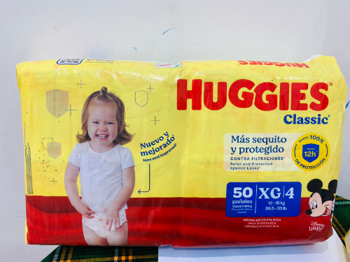 HUGGIES CLASSIC XG4 *50UNI*