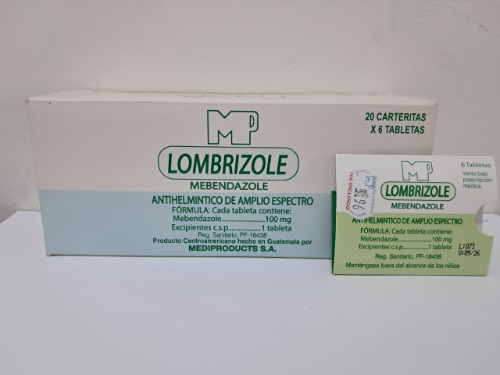 LOMBRISOL SOBRE *100MG*