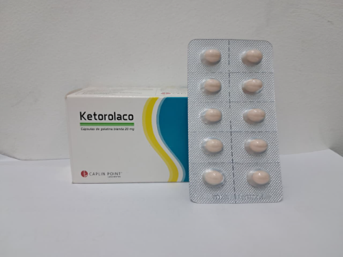 KETOROLACO GELATINA BLANDA 20MG