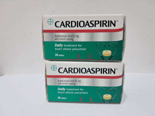 CARDIOASPIRINA 81MG *30TAB*