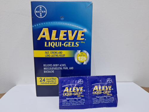 ALEVE LIQUI-GELS *SOBRES* (NAPROXENO 200MG)