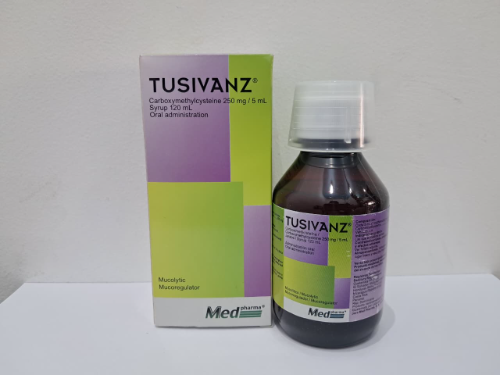 TUSIVANZ (CARBOCISTEINA) JARABE *120ML*