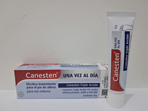 CANESTEN TRIPLE ACCION  CREMA *15GRS*