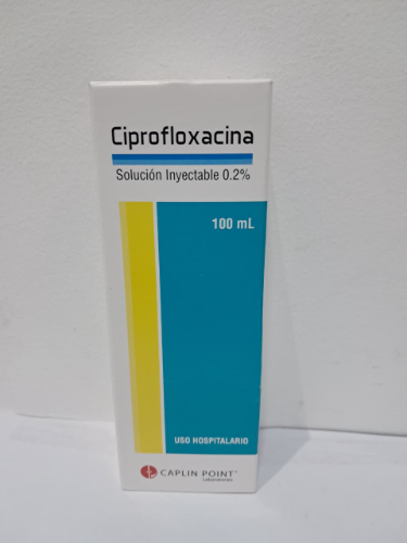 CIPROFLOXACINA 0.2% SOLUCION INYECTABLE