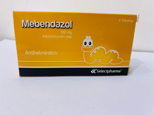 MEBENDAZOL CAJITA TABLETAS