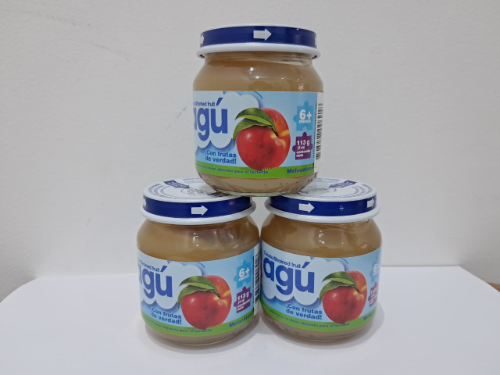PAPILLA AGU BABY MELOCOTON (VIDRIO)