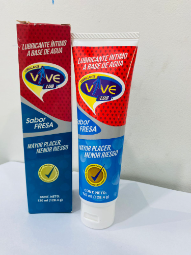 VIVE LUBRICANTE TUBO FRESA *120ML*