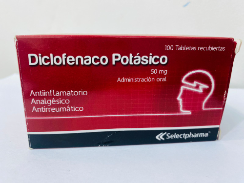 DICLOFENACO POTASICO (ROJO) TAB