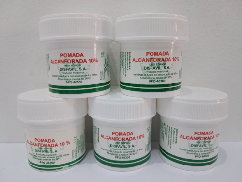 POMADA ALCANFORADA 10% *23GRS*