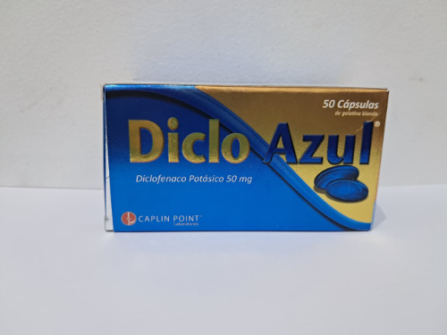 DICLO AZUL GEL CAPS (DICLO POT. 50MG)