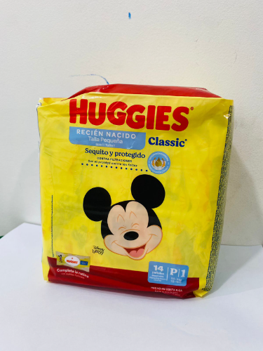 HUGGIES CLASSIC MINI P1 *14UNI*
