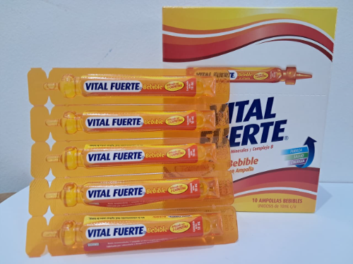 VITAL FUERTE *12 AMPOLLAS BEBIBLES*