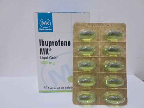 IBUPROFENO MK LIQUI-GELS *600MG*
