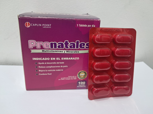 PRENATALES *BLISTER* (MULTIVITAMINAS CON MINERALES)