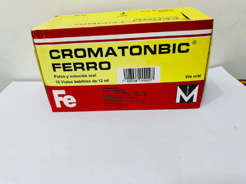 CROMATONBIC FERRO *10 VIALES 12ML*