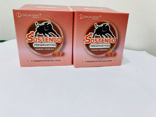SOSTENGO CEREZA (PRESERVATIVO) x3S