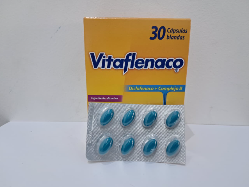 VITAFLENACO CAP GEL *25MG*