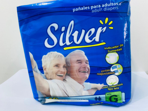 PAÑAL ADULTO SILVER POR UNIDAD