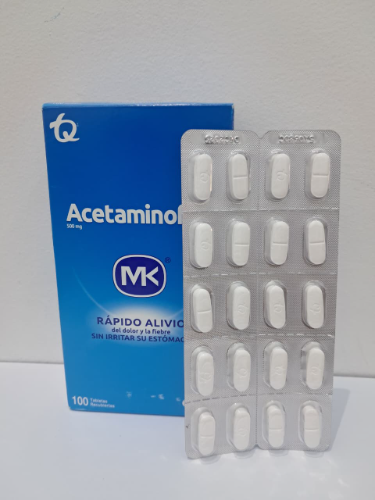 ACETAMINOFEN TABLETAS MK 50MG *1TAB*