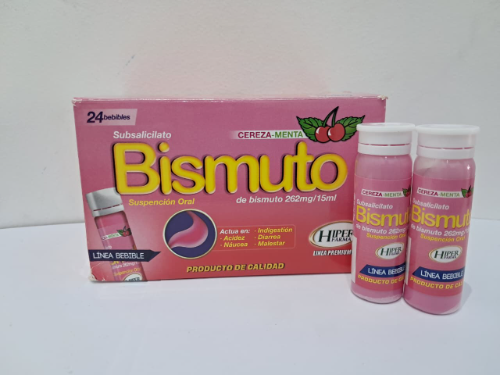 BISMUTO DE SUBSALICILATO 15ML AMP