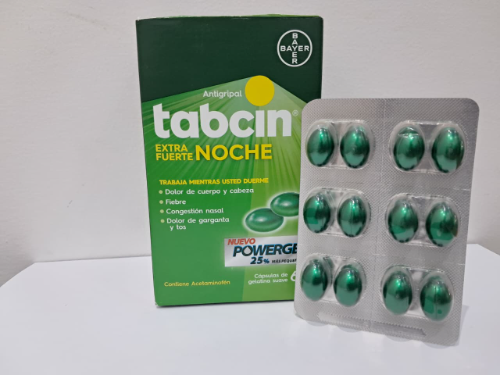 TABCIN EXT-FTE POWERGELS NOCHE