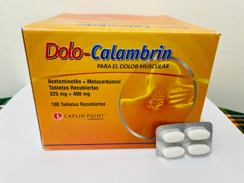 DOLO-CALAMBRIN TABLETAS (ACETA+METOCAR)