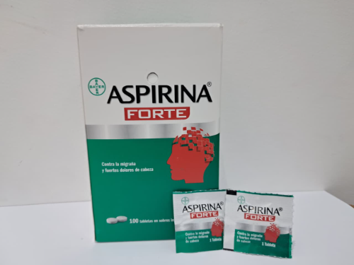 ASPIRINA FORTE 500/50MG