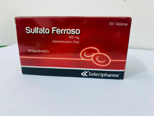 SULFATO FERROSO BLISTER *300MG*