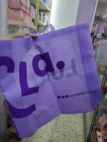 bolsa morada