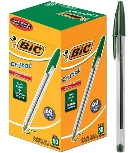 BOLIGRAFOS BIC VERDE