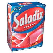 SALADIX  SABOR JAMON CAJITA 100G