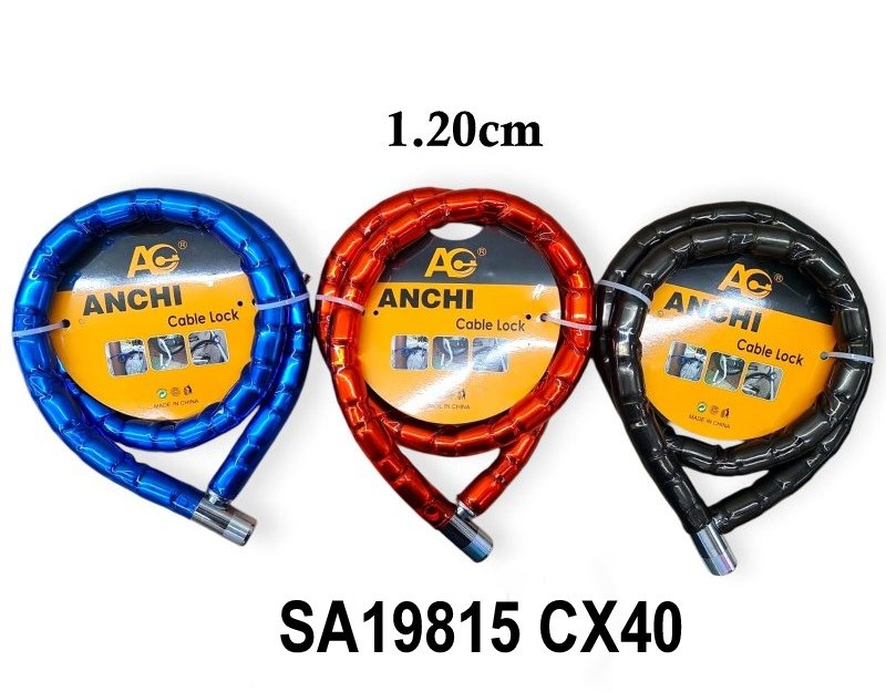 CABLE CANDADO MOTO/ BICI