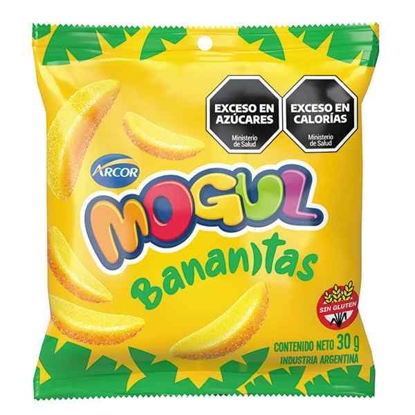 MOGUL BANANITAS 30G