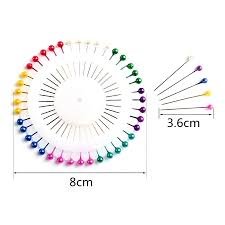 ALFILER C/ CABEZA DE COLORES X40 UNID.