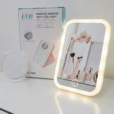 MINI ESPEJO CON LUZ LED LUO LU-J1011