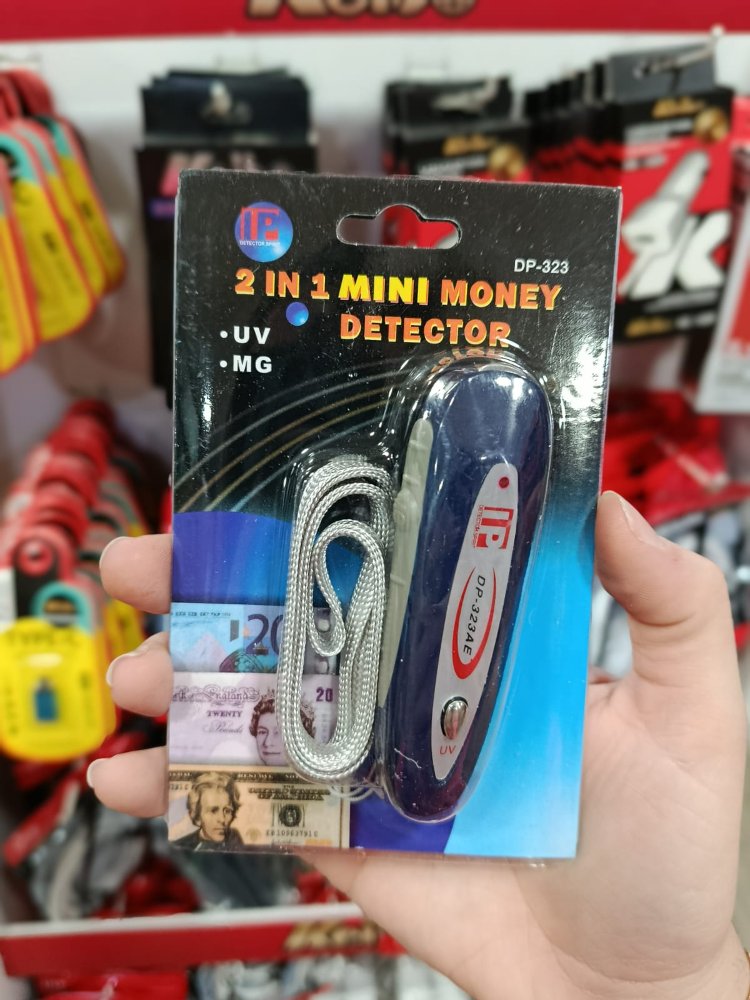 MINI DETECTOR DE DINERO FALSO