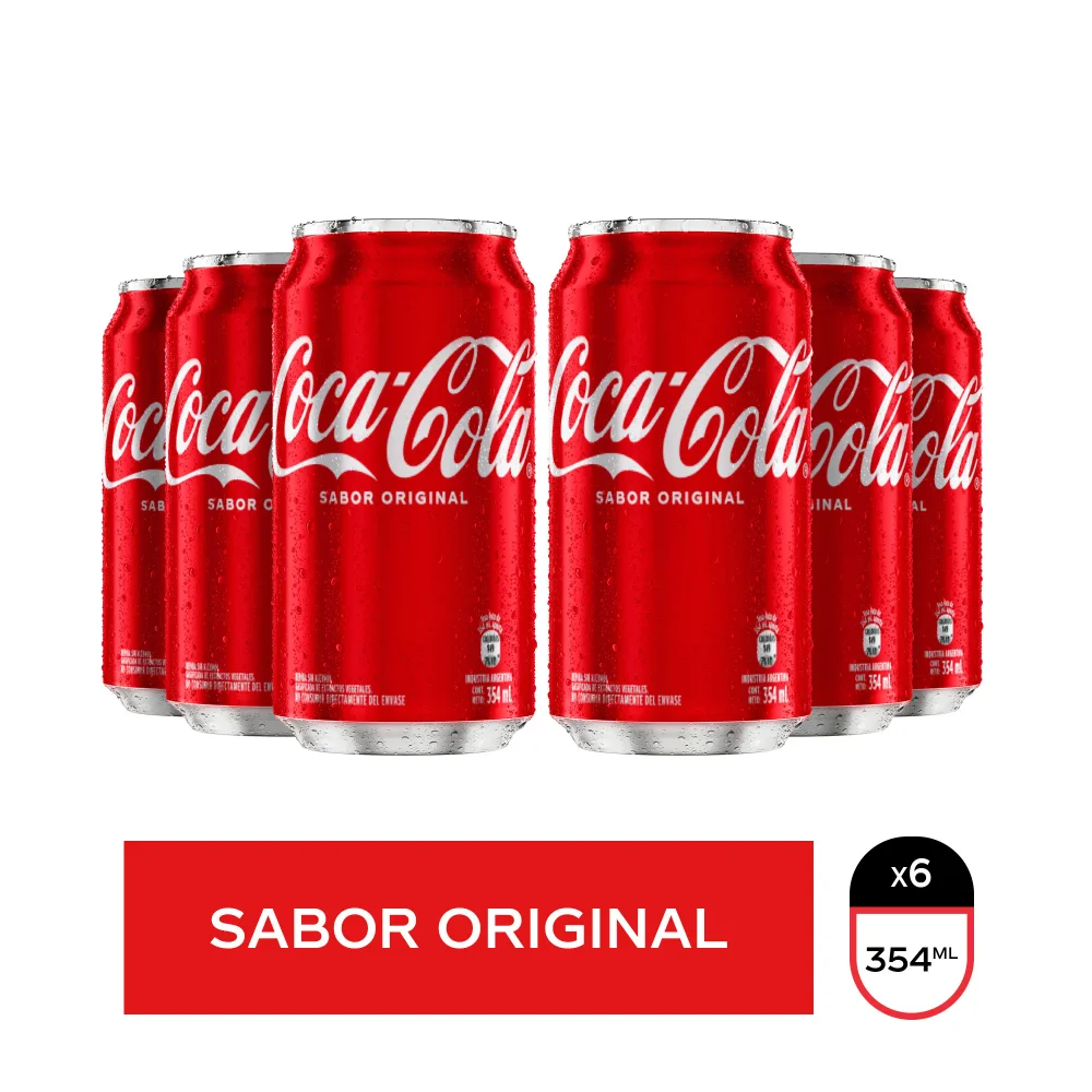 Coca Cola Lata 354 ml