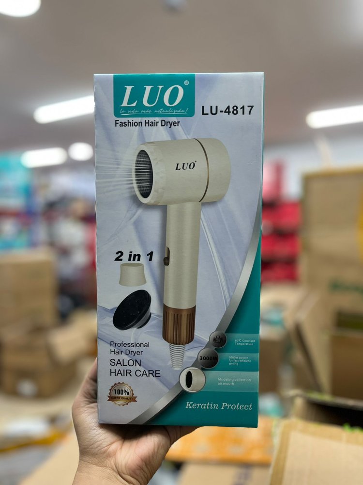 SECADOR DE PELO CON DIFUSOR LU-4817
